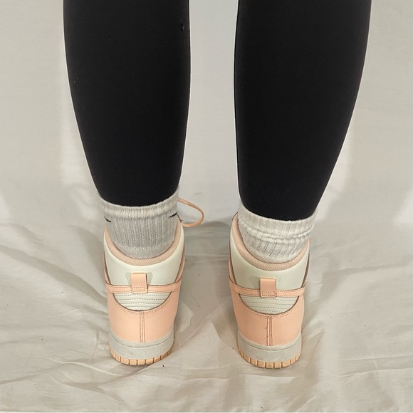 Womens Crimson Tint Dunk Highs - Picture 3 of 6